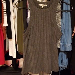 Express one eleven ribbed tank m